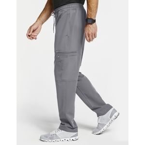 JAANUU Men's Cargo Scrub Pants Gray sz XS
